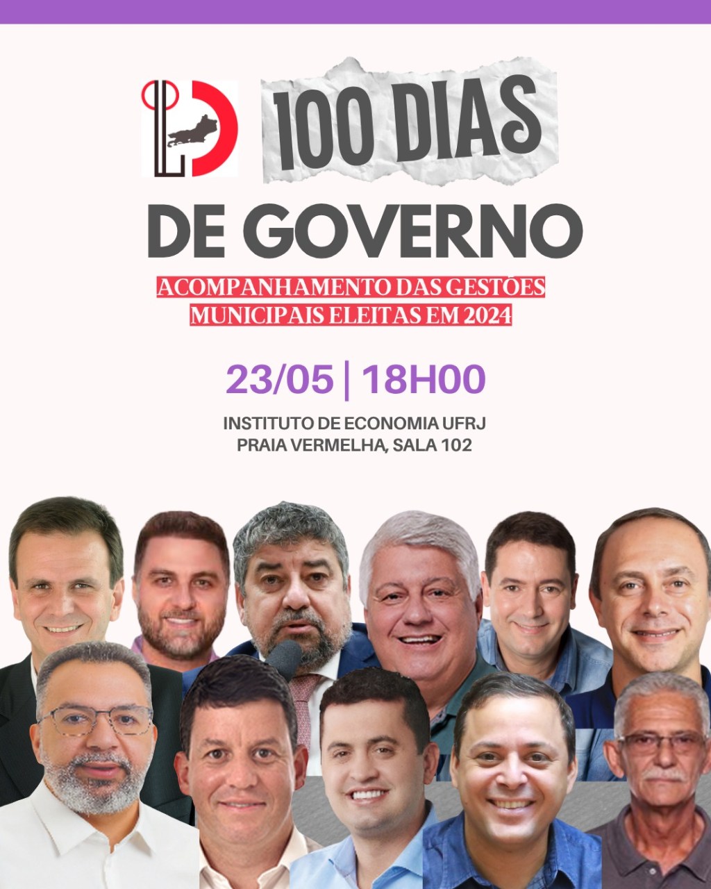 LANÇAMENTO | 100 Dias de Governo: Acompanhamento das gestões municipais eleitas em&nbsp;2024